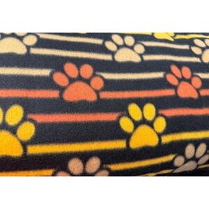 Fall Paws lightweight blizzard soft hand fleece OEKOTEX® ST. 100 1 unit = 1 yd